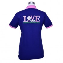 Damen Polo Love navy