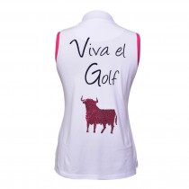 Brittigan Damen Golf Polo Shirt Viva el Golf